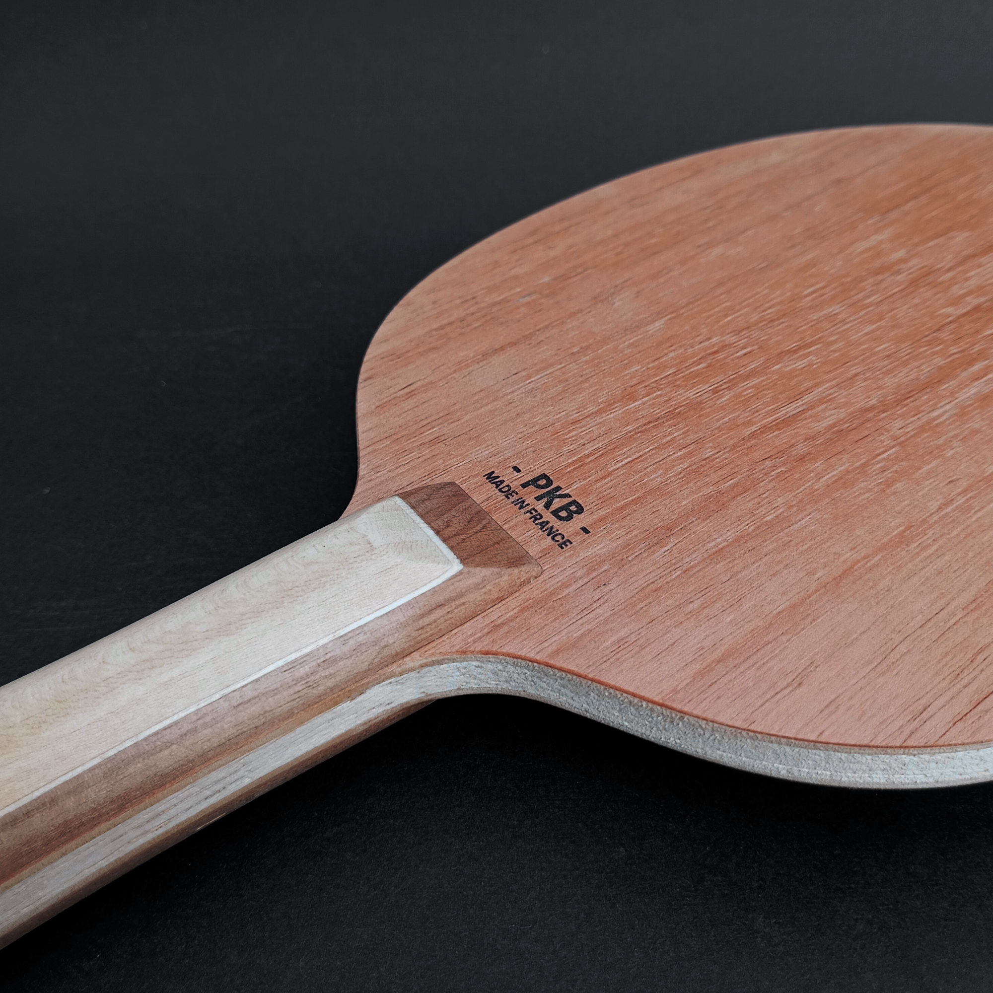 Bois de tennis de table fabriqué en France par PKB Ping Kong Blades Wild Strike OFF