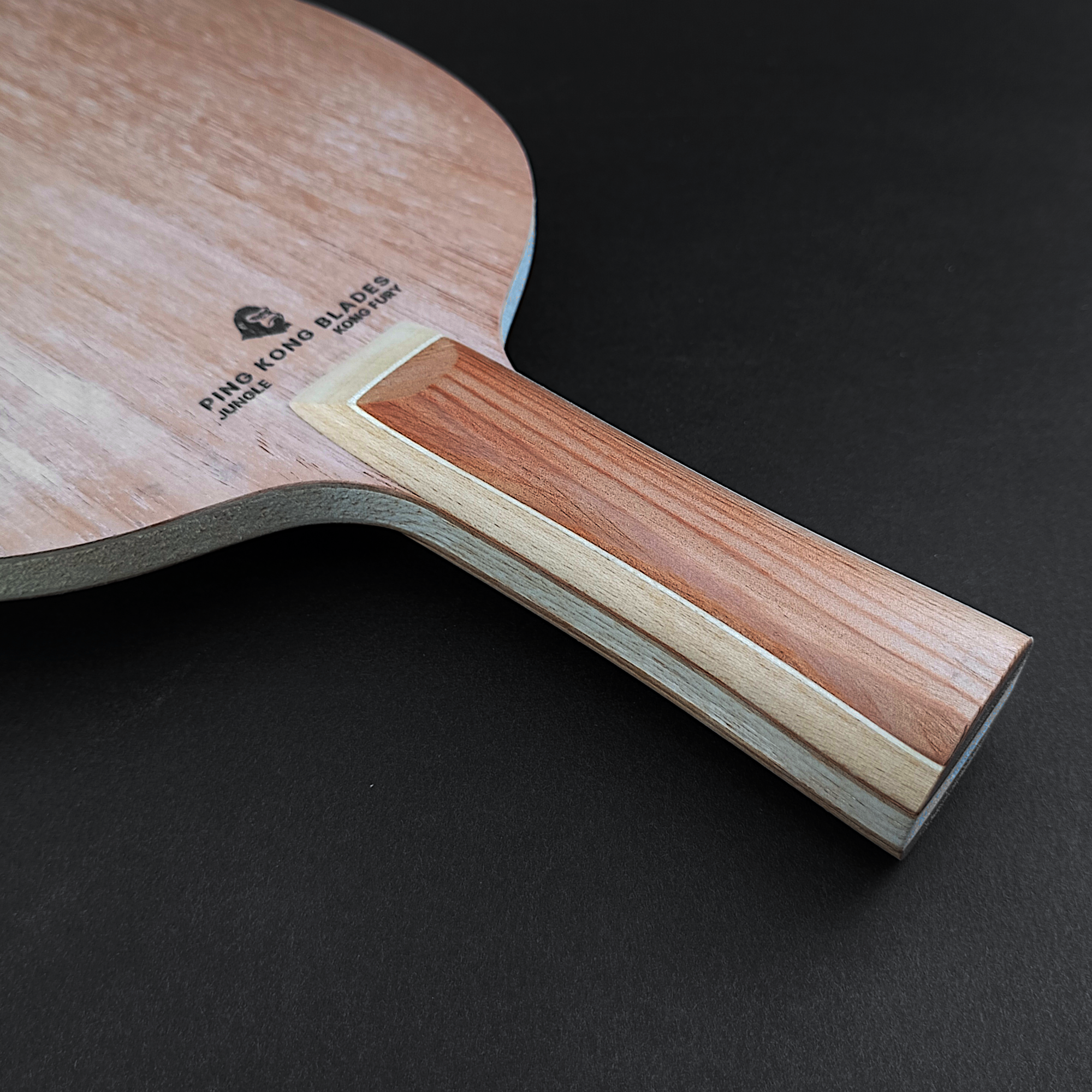 Bois de tennis de table fabriqué en France PKB Ping Kong Blades Kong Fury OFF+