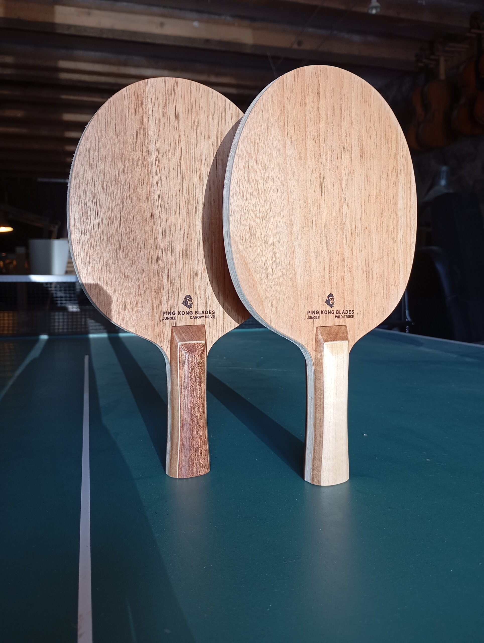 Bois de tennis de etable Ping Kong Blades PKB fabriqués en France
