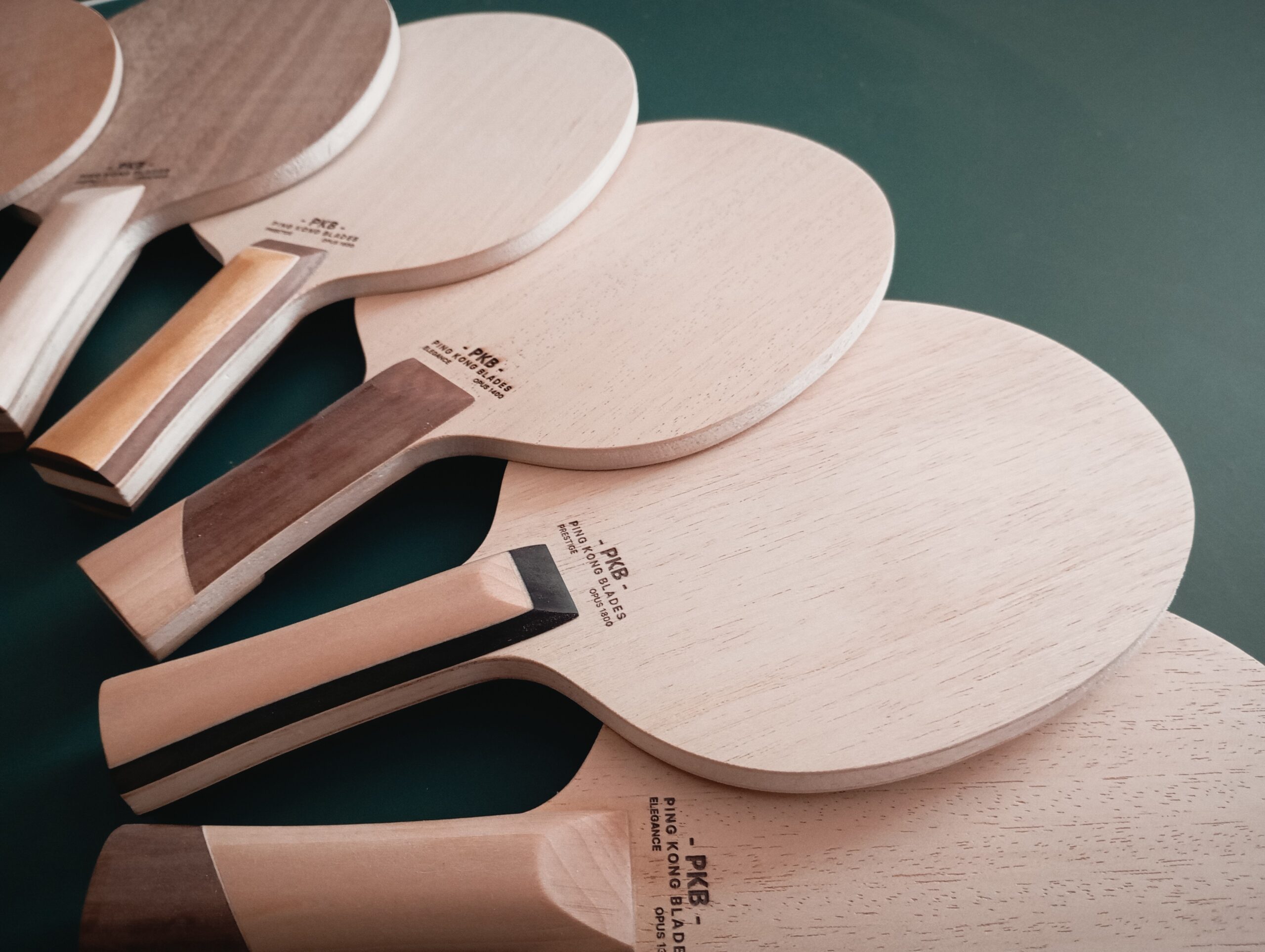 Bois de tennis de etable Ping Kong Blades PKB fabriqués en France
